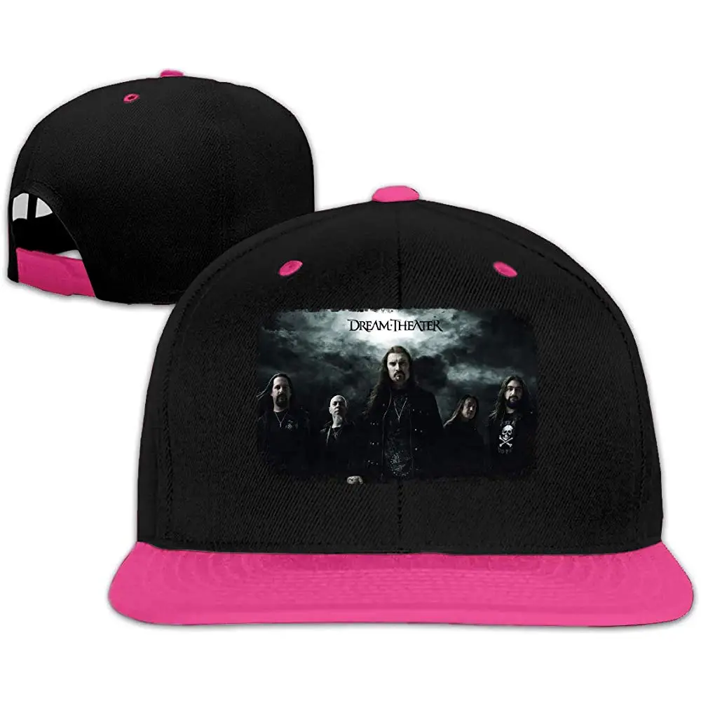 Dream theater логотип музыкальной группы хип-хоп Классическая бейсболка белая Регулируемая простая шляпа