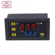 Lcd цифровой термостат Температура контроллер постоянного тока 12V 20A регулятор цифровой термостат Температура контроллер измеритель влажности