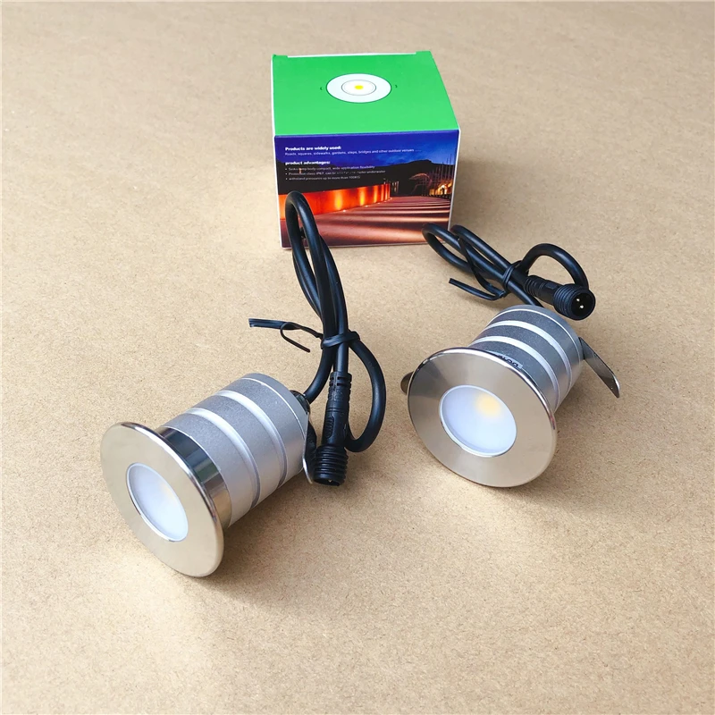 3 Вт мини LED подземный свет водонепроницаемый Нержавеющая сталь 5630 алюминий IP67