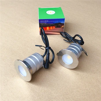 

3W Mini LED Underground Light Waterproof Stainless Steel 5630 Aluminum IP67 12V/24VDC COB LED Buried Lamp Outdoor Lighting