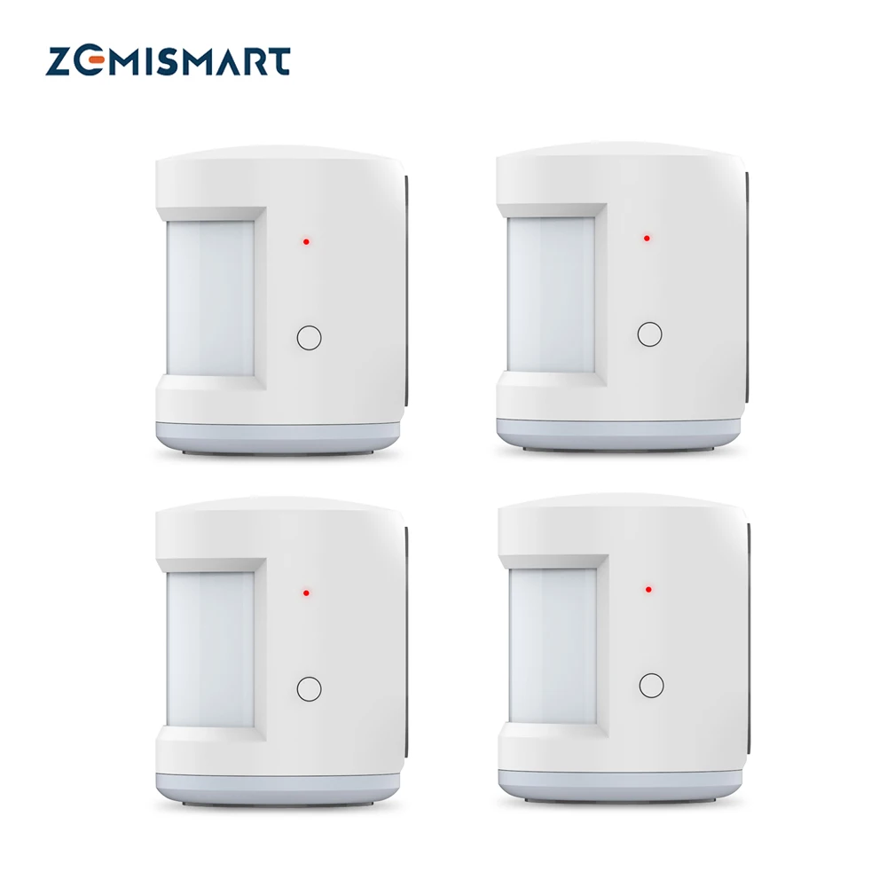 Zemismart Tuya Zigbee 3.0 Motion Sensor Detector Smart Human Body Sensor Home Security System PIR Motion Sensor