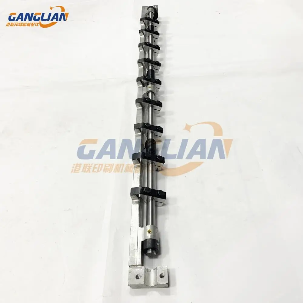 

1 Piece Heidelberg SBG Gripper bar L860mm 9 fingers