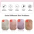 Портативный Микротоковый Массажер для Подтяжки Кожи Mini LED Photon Vibration Face Lifting Device Anti-wrinkle Remover Skin Care