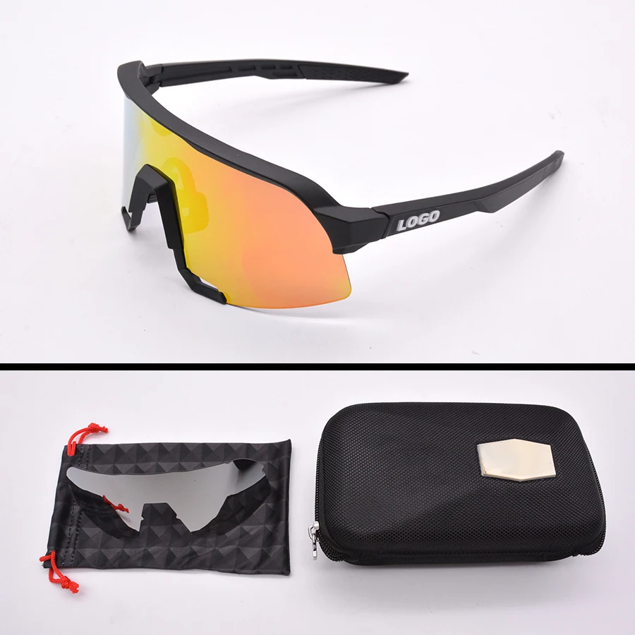 

S3 Polarized Cycling Sunglasses Mountain Cycling Glasses Road Bike Eyewear Men women Outdoor Sports Fishing oculos ciclismo 100