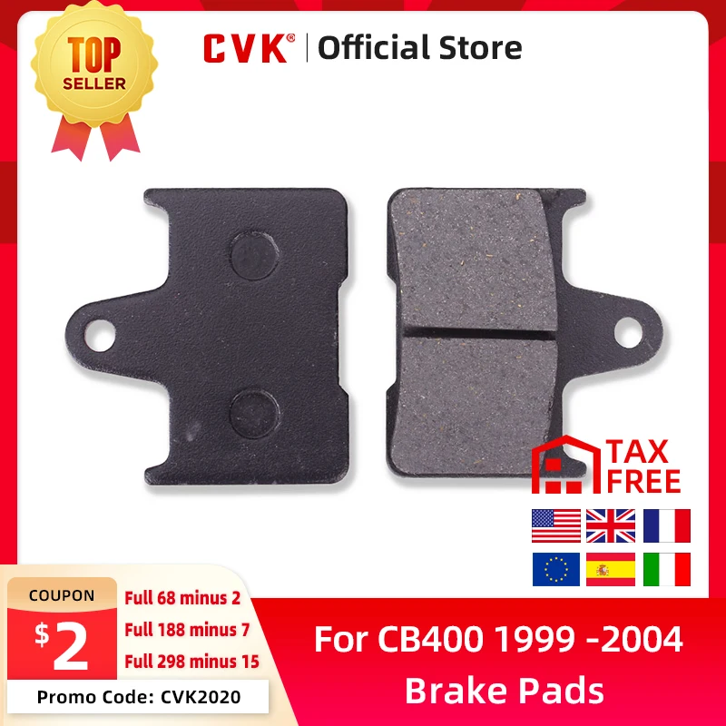 CVK High Quality Rear Brake Pads Disks Shoe FOR Honda X4 1300 1998-2001 VT750 10-12 CB400 VTEC400 VTEC 400 I II 1999-2004 | Автомобили и