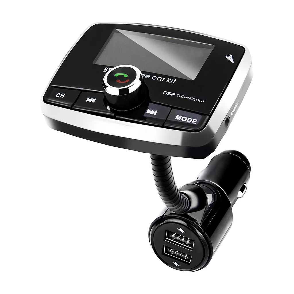 QC3.0, два порта usb, Bluetooth 5,0, автомобильный fm-передатчик, TF карта, Mp3 плеер, высокий чистый звук, портативный автомобильный bluetooth MP3 плеер