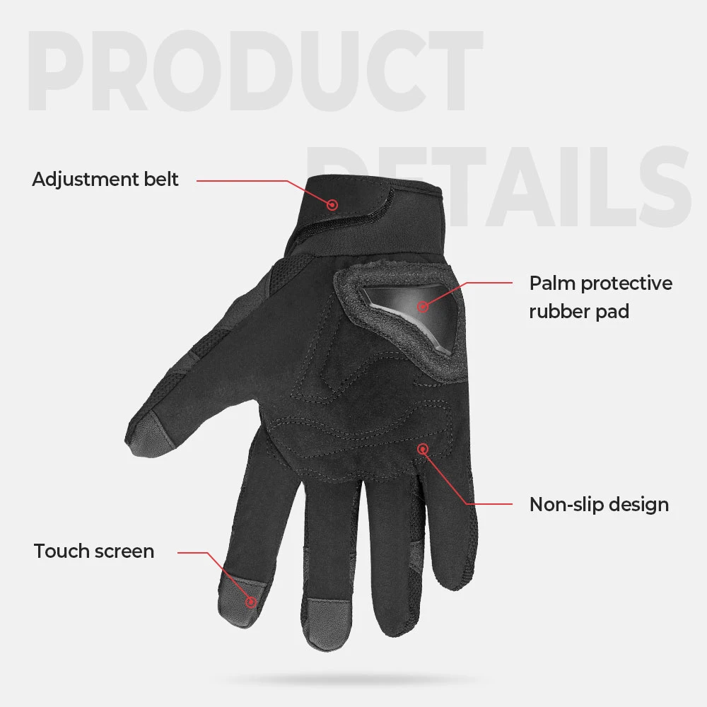 KEMiMOTO Motorcycle Gloves Men Cycling Mountain Bike Guantes Motocross Luvas Touch Screen Moto Gloves Men Spring Summer Winter best women's sunglasses for motorcycle riding