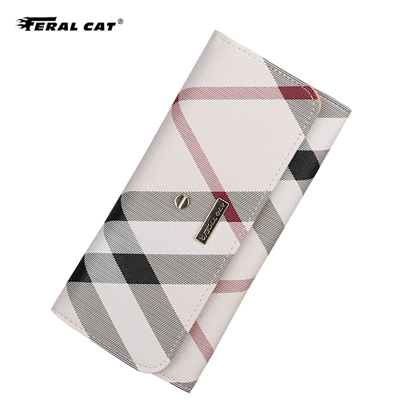 

Cat New Women's Medium Wallet Tri-fold Wallet. High-quality woman's clutch bag, large capacity card wallet
