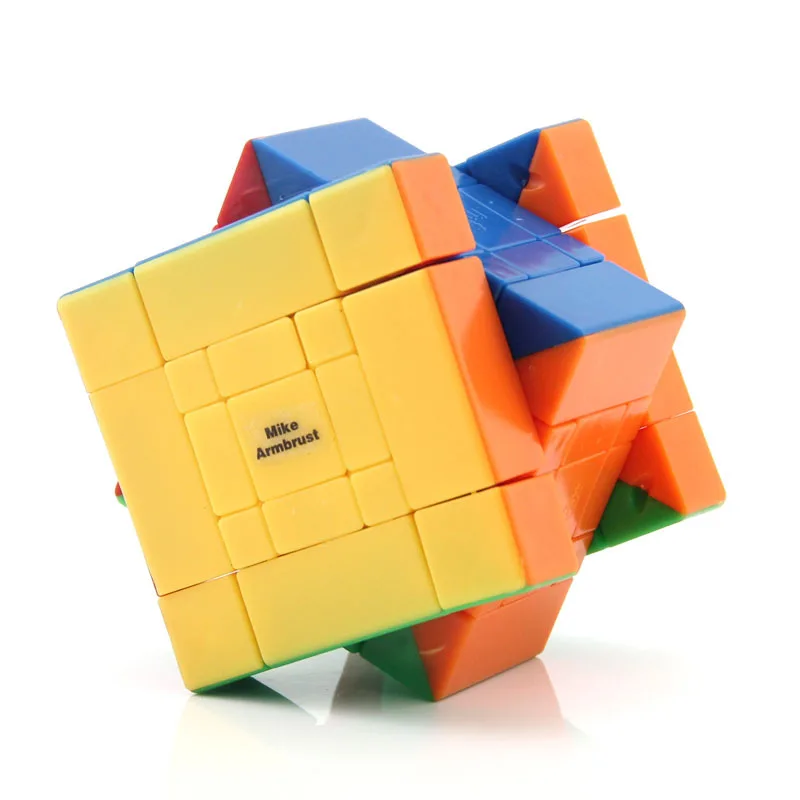 MF8 Son-Mum Double Deck Mixup Super 3x3x3 кубик руб Mother and Son Dual Multiple профессиональный Скорость руб головоломки пластмасса извилистый антистресс Непоседа Образовательных игрушки для мальчиков