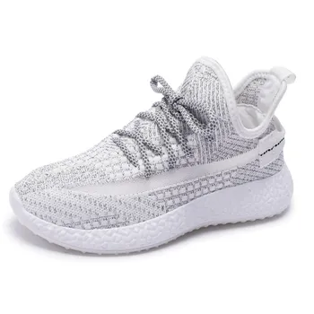 

Women Sneakers Female Knitted Vulcanized Shoes Casual Lace Up Ladies Flat Shoe Mesh Trainers Soft Walking Footwear Zapatos Mujer