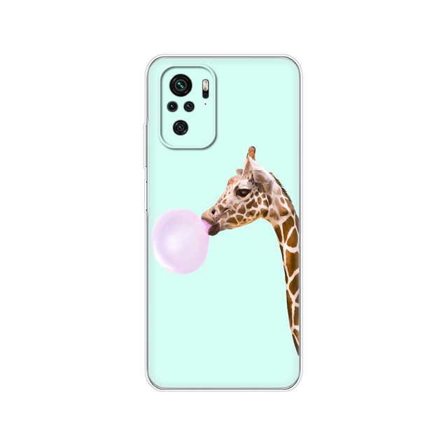 Xiaomi Redmi Note 10 10S Case 4G 5G Silicon Soft Tpu Back On Redmi Note 10 Pro Global Phone Cover Note10 S Bumper Etui Funda
