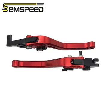 

SEMSPEED Motorcycle CNC Short Brake Clutch Levers Handle Grips Ends Plug For Honda CB919 CB599/CB600 HORNET CBR 600 F2/F3/F4/F4i
