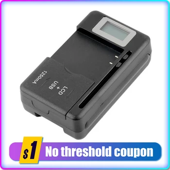 

2020 New Mobile Universal Battery Charger LCD Indicator Screen For Cell Phones USB-Port Hot Promotion Wholesale