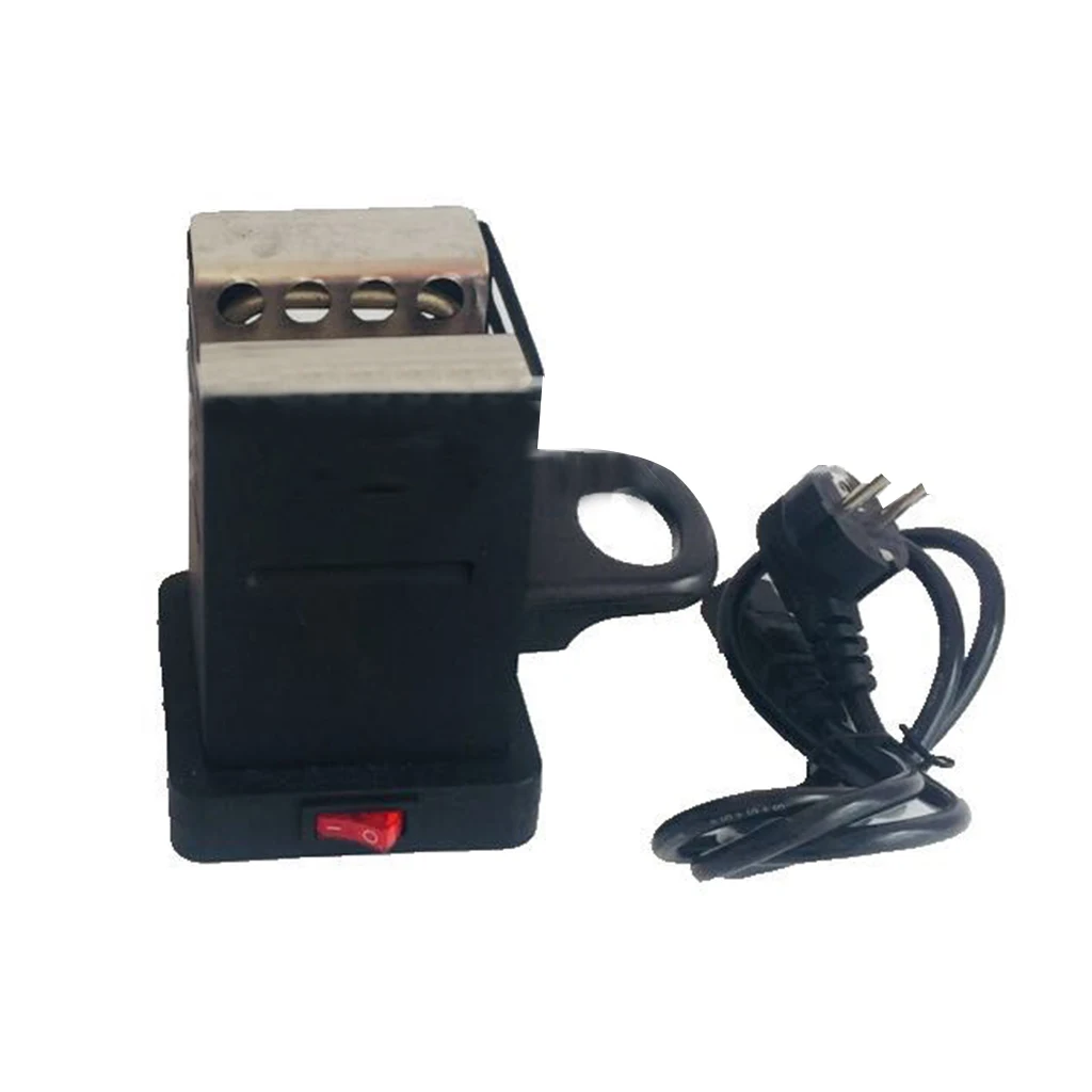 Comprar Calentador cuadrado negro de la estufa de carbón de Shisha Hookah para Shisha Hookahs Chicha Narguile accesorios DIY enchufe de la UE 220 v 50 v 600w