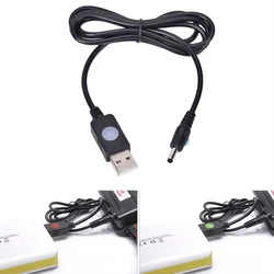3.5mm USB DC Power Charging Cable Charger Cable Wire For Flashlight Head lamp Dropshipping