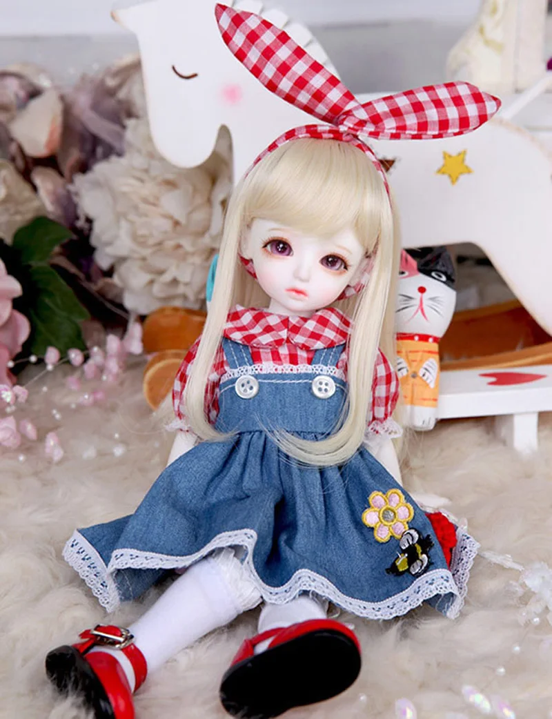 Bjd Кукла SD для маленьких девочек Hanael 1/6 bjd для макияжа, чтобы отправить полный набор Детский наряд для дня Рождения подарок