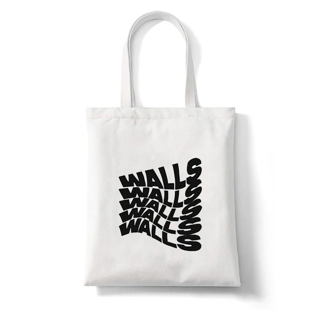 Louis Tomlinson Walls One Direction Shopper Bags Shopping Bag Tote Bag Shoulder Bag Canvas Bags Large Capacity College Handbag X239