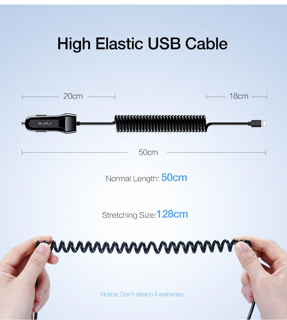 Usb type C автомобильное зарядное устройство Ультра быстрый выдвижной адаптер USB C кабель