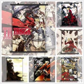 

Trigun Vash the Stampede Nicholas Anime manga wall Poster Scroll