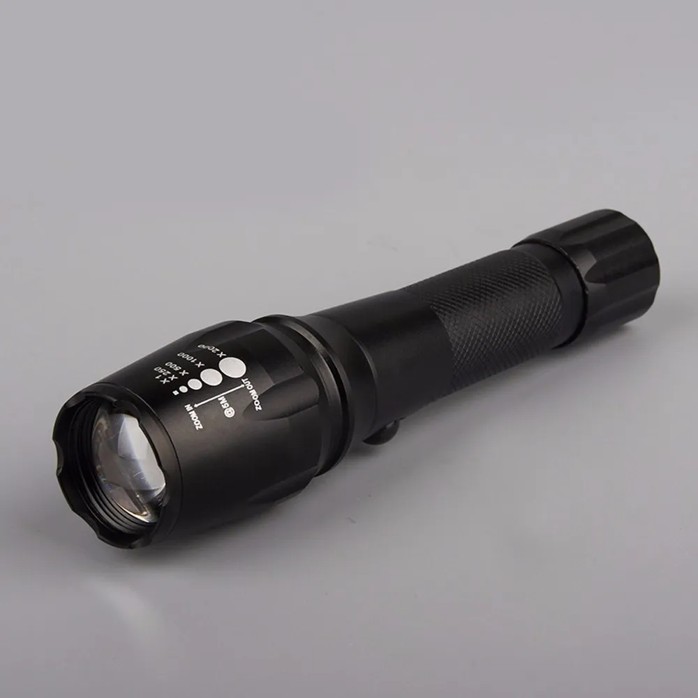 3000 люмен прочный G700 Zoomable CREE XML T6 светодиодный тактический фонарь+ аккумулятор 18650+ зарядное устройство+ чехол