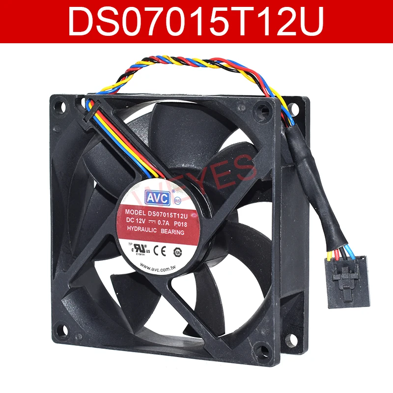 Для 7015 7 см 4 линии шарикоподшипник контроль температуры PWM тишина DS07015T12U 12V 0.70a