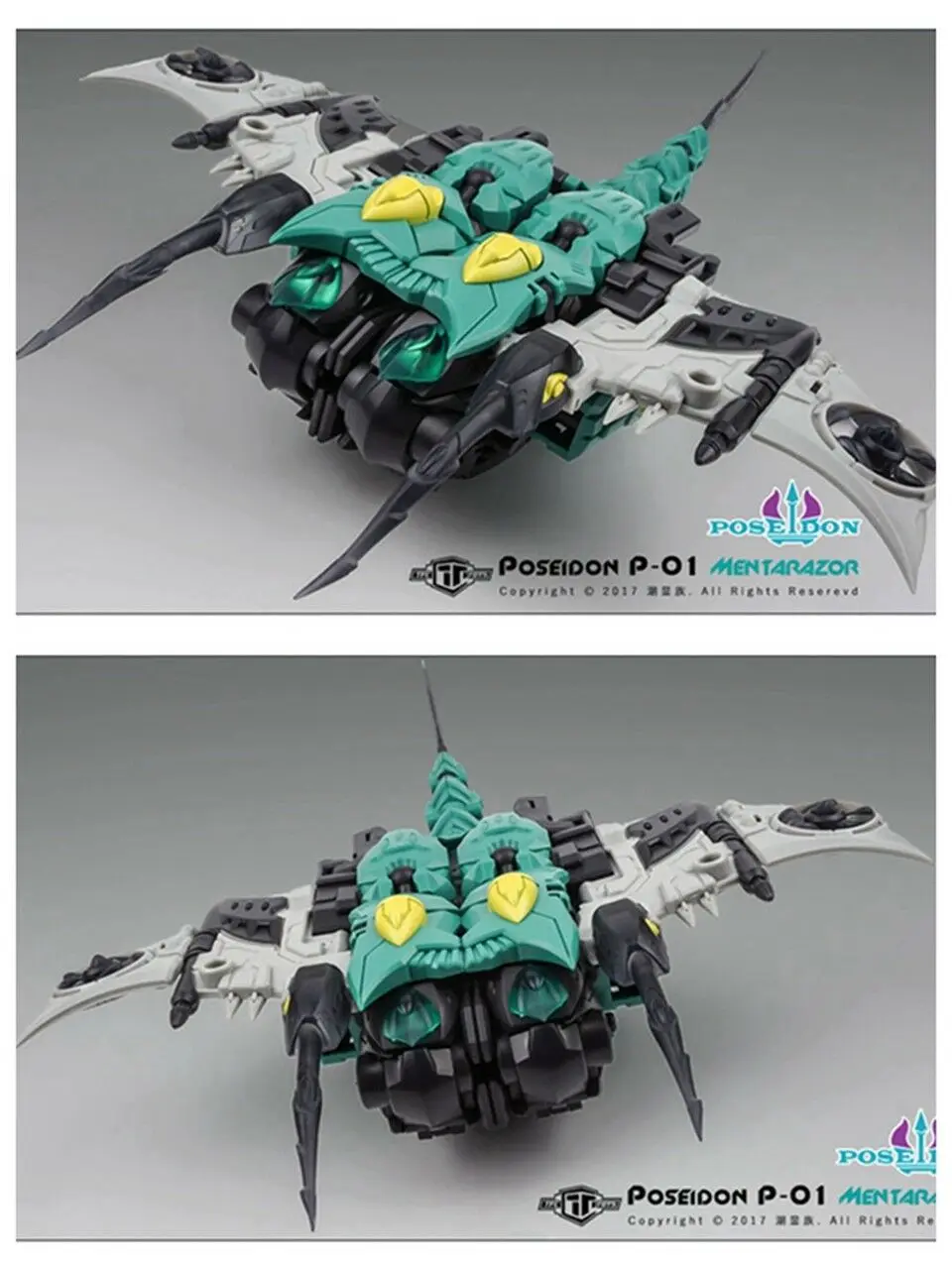 Новая трансформация TFC Poseidon P-01 ментаразор фигурка игрушка повторная печать