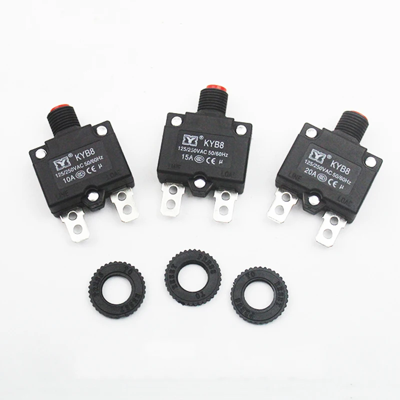 

Air Compressor Protection Switch Motor Current Thermal Overload Overcurrent External Protector Switch Reset Fuse