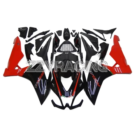 Выполните Обтекатели Наборы для Aprilia RSV4 1000 2010- RSV4 1000 для детей 10, 11, 12, 13, 14, 15, ABS Пластик мотоцикл кузов черный, красный - Цвет: As Picture Shown