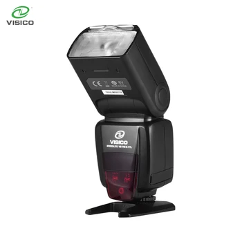 

VISICO Camera Flash Speedlite E-TTL 2.4G Wireless Trigger 1/8000s Sync LCD Display Hot Shoe for Canon 5DII 5DIII 5DIV 5DS 70D