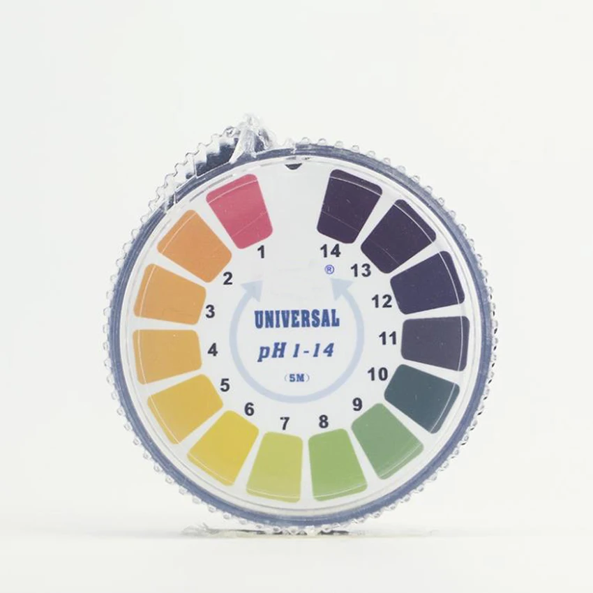 5M 0-14 Ph Indicatore Di Acido Alcalino Rotolo Di Carta Per Test, Per Acqua Urina Saliva Suolo Liquido Amniotico Cosmetici Test Accurato