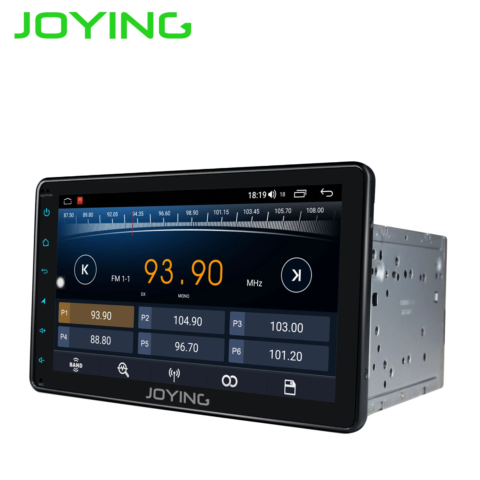 Discount JOYING 2 din car radio  Android 8.1 For Toyota Corolla Octa Core 8"touch screen DSP Mirror link Split Screen Support DVR/OBD/SWC 1