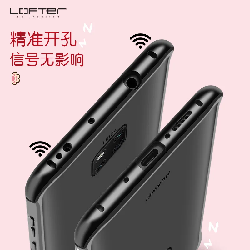 Милый Алюминиевый металлический бампер для huawei mate 20 чехол рамка с изображением мультфильмов металлический чехол Защитный ударопрочный чехол Capinha