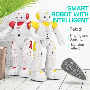 

Cool Children's Remote Control Intelligent Robot Multifunctional Singing And Dancing Science And Education Educational Toys