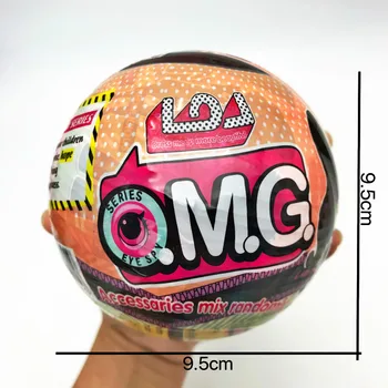 

Omg lol Surprise Doll Toy Blind Box Decoration Hand-made Variable Color Water Spray Ball Lol Doll Toys for Children Girl Toys