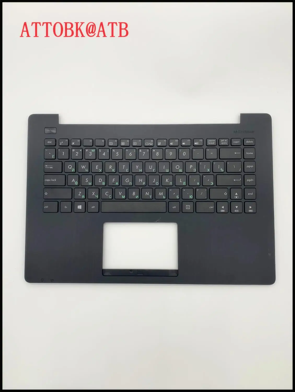 Новая русская клавиатура для ноутбука ASUS X453 X453M X453SA X403 X403M X403MA RU клавиатура с крышкой C - Цвет: Черный