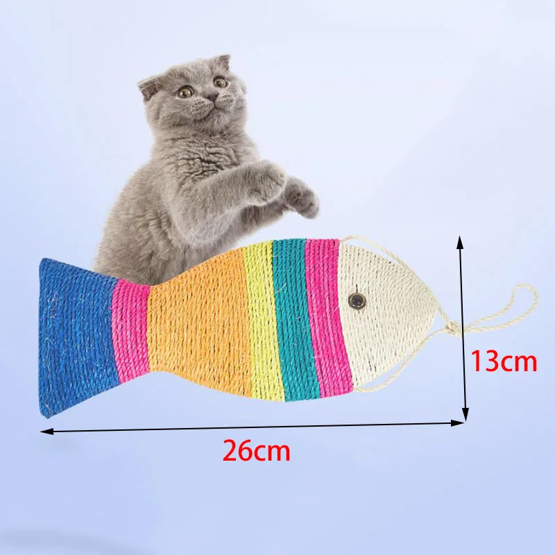 Красочная игрушка для кошек сизаль Когтеточка котенок игра Жевательная кошачья игрушка сизаль игрушка для кошек