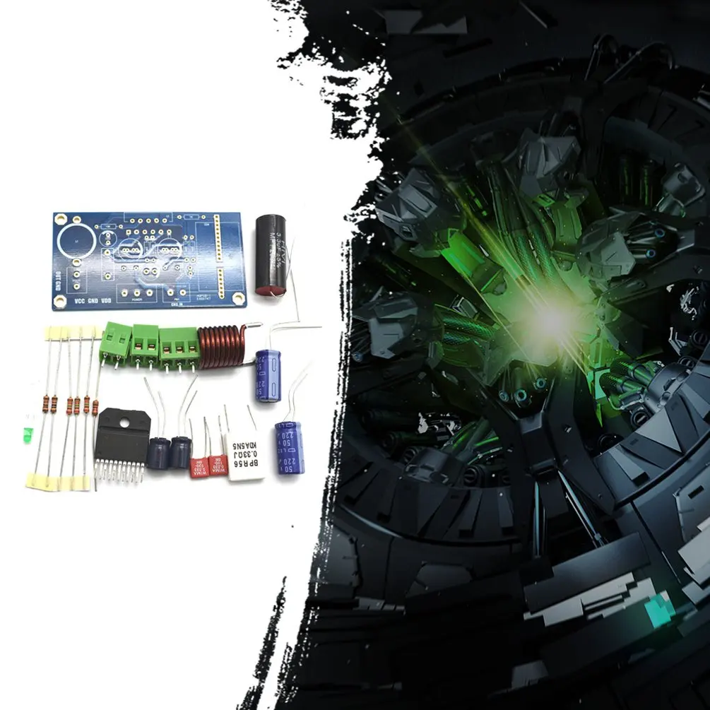 Lm3886Tf моно усилитель мощности доска 60 Вт Diy комплект параллельная Классическая схема Bc3886 высокопроизводительный аудио усилитель мощности