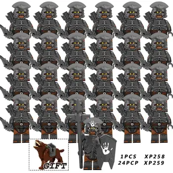 

25pcs Crusader Rome Commander Soldiers Medieval Knights Group The Lord of the Rings toys building block