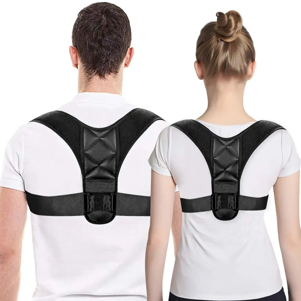 Выпрямитель спины Корректор осанки для женщин и мужчин коррекция плечевой