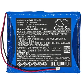 

Cameron Sino KLN00928 Battery for Trimble SPS855 Modular Receiver SPS850 Modular Receiver SPS851 Modular Receiver 8000mAh