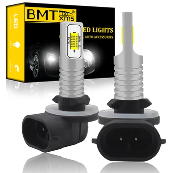 

BMTxms Super Bright 1300LM 880 881 H27 H27W/1 H27W/2 Canbus No Error Vehicle Front Fog Lamp Auto DRL Daytime Driving Lights