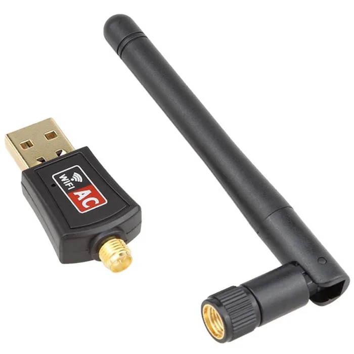 802.11b/G/n/AC Двухдиапазонный 600 Мбит/с RTL8811CU беспроводной USB Wi Fi адаптер с 2 4G и 5 8G