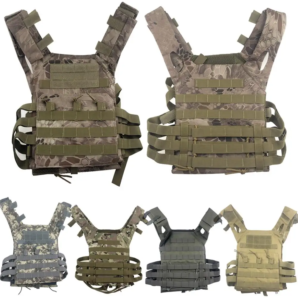 

Hunting CS Field JPC Vest Tactical Outdoor Training Airsoft Protective Vest for Adults Adjustable Mud