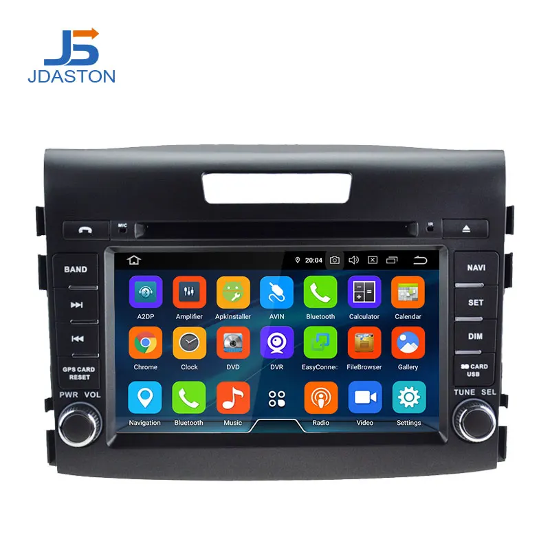 JDASTON Android 9,0 автомобильный dvd-плеер для Honda CRV CR-V 2011 2012 2013 gps РАДИО wifi 4G+ 64G мультимедиа головное устройство стерео