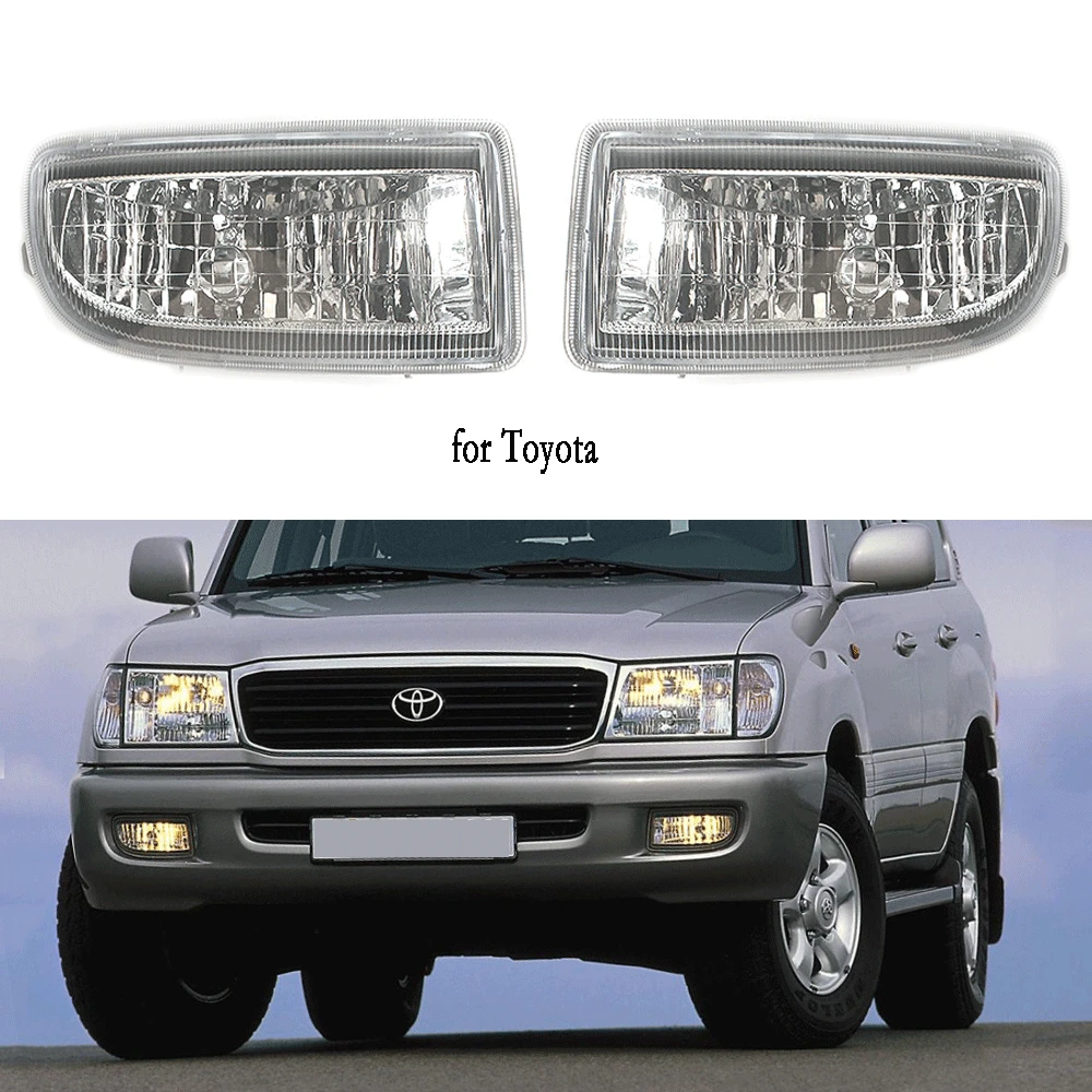 

Противотуманные фары для LAND CRUISER 100 светодиодный для Toyota LAND CRUISER 100 LC100 1998-2007 HDJ100 Галогенные Противотуманные фонари