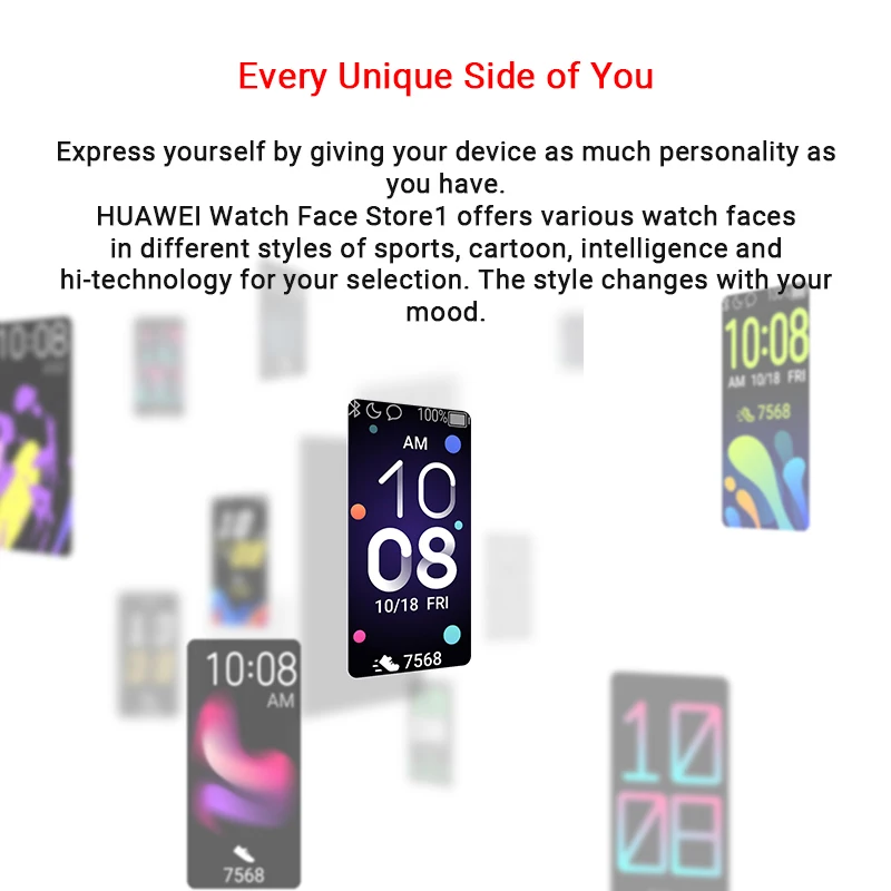  Global version Huawei Band 4 Smart Wristband 0.95'' Color USB-inside AMOLED Screen Heart Rate track - 4000246896159