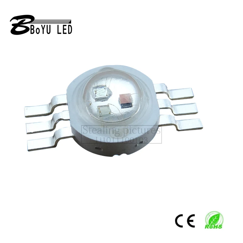 Высокая мощность Cree LED 1.5W3W9W шестиконтактный полноцветсветодиодный светодиод