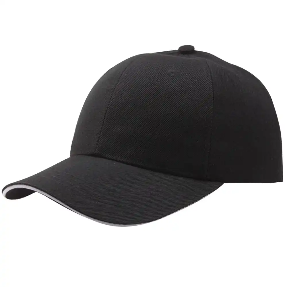 New Casual Men//Women Sunshade Plaid Baseball Outdoor Hats Summer Adjustable Cap