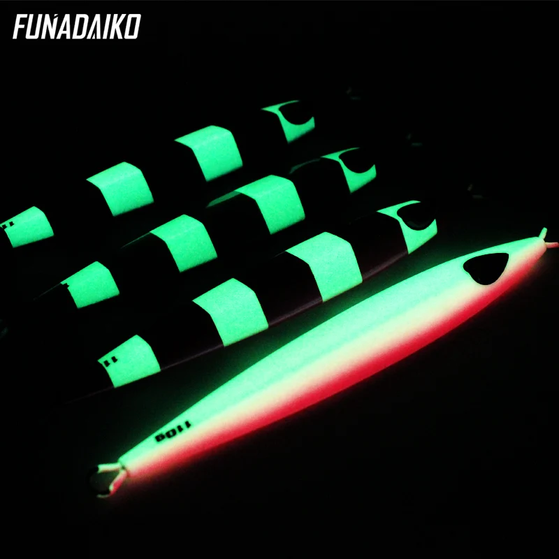 FUNADAIKO, искусственные приманки, металлическая приманка для джига, приманка для рыбалки, свинцовая приманка, джиг 110 г, 300 г, металлическая приманка, медленный металлический джиг для рыбалки