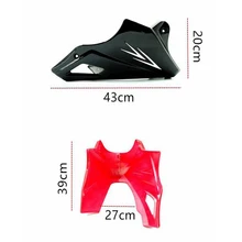  Motorcycle Engine Protector Guard Cover Under Cowl Lowered Low Shrouds Fairing Belly Pan for Honda MSX 125 2013 2014 2015 